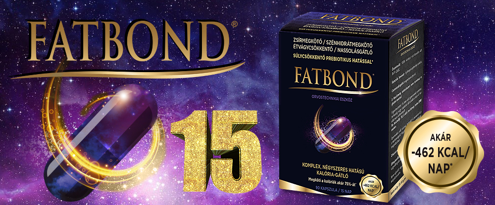 FATBOND® 15 TIPP A SIKERES FOGYÁS ÉRDEKÉBEN!